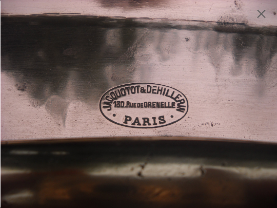 Jacquotot and Dehillerin 'Daubiere' Roasting Pan Antique