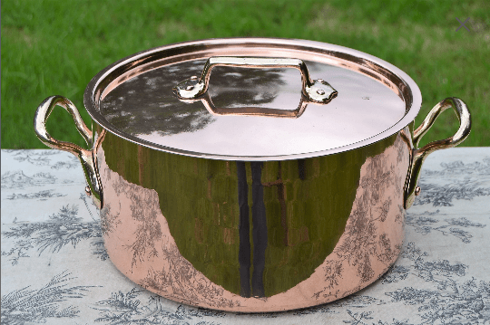 Copper Bassine a Ragoût Normandy Kitchen Copper
